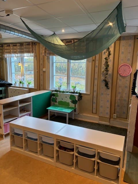 Children playing in the playroom